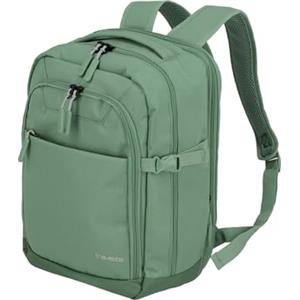 travelite zaino per il bagaglio a mano, dimensioni RyanAir, KICK OFF, Zaino per laptop da 13 pollici, con ripiegamento elastico, 40 cm, 20-23 litri