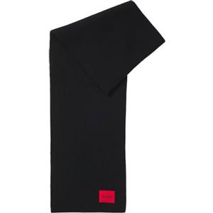 HUGO Saffa_scarf, Sciarpa, Black, Einheitsgröße