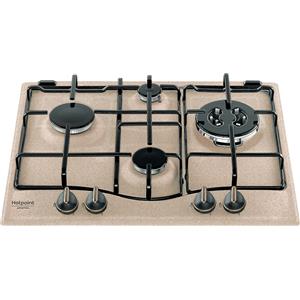 HOTPOINT PCN 640 T (AV) R/HA PIANO COTTURA GAS, 4 zone di cottura, dimensioni: L 60 cm, P 51 piano in Smaltato, Avena