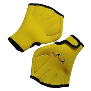 mophrati Guanti da nuoto trasformano le routine di allenamento | i guanti da nuoto Duck Palm Paletta da allenamento Opzioni per immersioni Sport acquatici Mute da sub per uomo