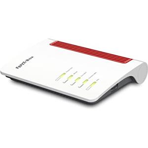 FRITZ!Box 7510 Edition International, Modem Router Wi-Fi 6 Con 600 MBit/s (2,4 GHz), ADSL/VDLS Fino A 300 MBit/s, Mesh, Base DECT, Media Server, Interfaccia In Italiano