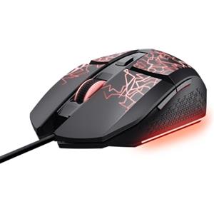 GXTrust Vylax Mouse Gaming con Illuminazione LED Multicolore, Nero