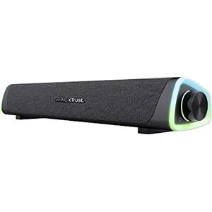 GXTrust Axon Soundbar Illuminata RGB 12W, Altoparlanti, Nero