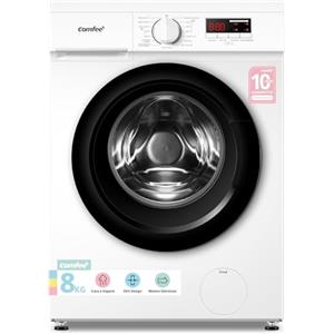 COMFEE' Lavatrice Slim 8 kg Classe A 1400 Giri Motore BLDC Silenzioso