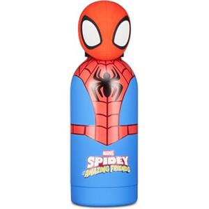 Seven Borraccia termica Spiderman, 350 ml, Acciaio inox bpa free, A prova di perdite, Mantenimento temperatura: caldo 12h/freddo 24h, Scuola e asilo, Idea regalo