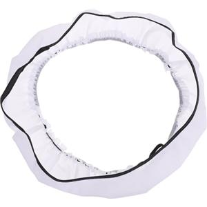 TOPBATHY Diffusore Circolare Pieghevole 75w in Nylon Bianco per Fotografia