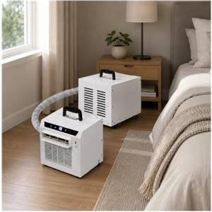 KUSOLE Condizionatore Portatile Split-System - Condizionatore da 3000 BTU 1.5-meterpipe