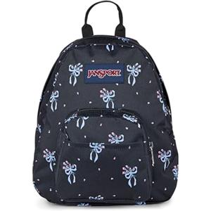 JanSport, mini zaino da mezza pinta, compatto per tutti i giorni, con tasca portaoggetti frontale, capacità 10 L, 25 x 22 x 10 cm, nero pastello