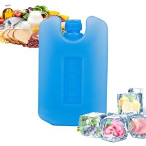 Generisch Mattonelle di ghiaccio per frigorifero, 230 ml, riutilizzabile, scatola di | Confezioni di gel pre-riempite riutilizzabili da 230 ml. Portatile per campeggio, viaggi, picnic. Raffredda le ventole e dura