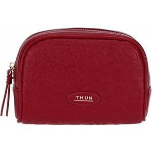 THUN - Bustina in ecopelle bordeaux, piccola, 16x11 cm, altezza 7 cm, collezione Sempre con me