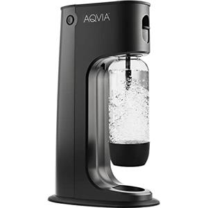 Aqvia Balance, gasatore con bottiglia in PET senza BPA (nero)