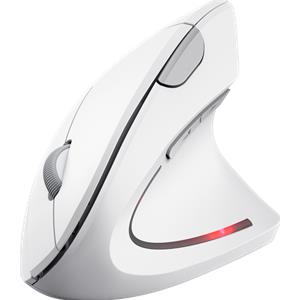 Trust Mouse Wireless Trust Verto Ergonomico Verticale Bianco