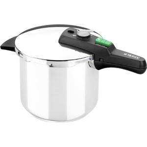 Monix Quick Pentola A Pressione, Acciaio Inossidabile, 7 Litri