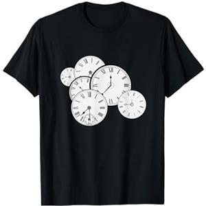 Magliette di orologi retrò Orologio retrò Maglietta