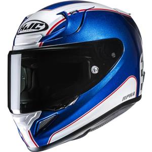 HJC, Casco Moto Integrale RPHA 12 RESPON MC2 White/Blue, XL