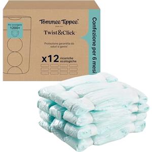 Tommee Tippee Sacchetti per mangiapannolini Twist & Click