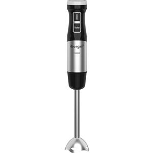 Ibergrif Frullatore a immersione 1000W in acciaio inox