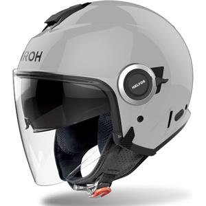 AIROH CASCO JET HELYOS COLOR CONCRETE GREY GLOSS S