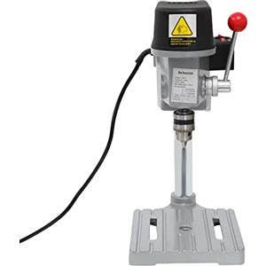 DJOAIUYF Trapano da tavolo, trapano a terra, con 3 velocità, regolabile, 220 V, 340 W, 1800 - 12000 giri/min
