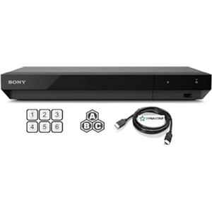 DYNASTAR Region Free 4K UHD Blu-Ray Player Compatible with Sony UBP-X700 with UHD 4K Playback, 3D Multi Region Code Free | Blu-Ray Regions A, B, C | DVD Regions 0-8 with Dynastar 6FT HDMI Bundle