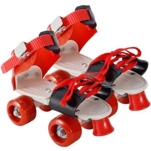 Generico Children's Roller Skates - Wear-Resistant Classic Double Row Design Four,