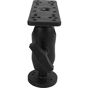 Jelquix Piastra GPS Rotante con Supporto per Ecoscandaglio Marino con Sfera e Presa per la Pesca in Kayak Materiale Durevole e Resistente Alle Alte Temperature 1 unità