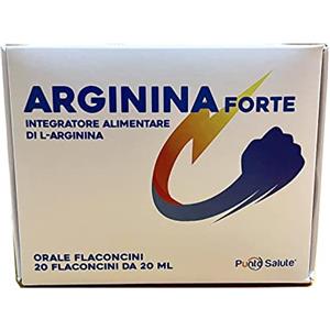 SEB Arginina Forte Orale 20 Flaconcini, Integratore Alimentare di L-Arginina
