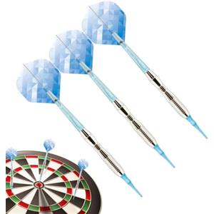 Generico Set di freccette con punta morbida, set di freccette a barra Set di giochi | Freccette sicure professionali per gioch