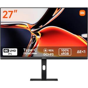 XIAOMI Monitor 4K UHD 27 Pollici, 3840 x 2160, IPS, 100% sRGB, P27UCB-RAGL