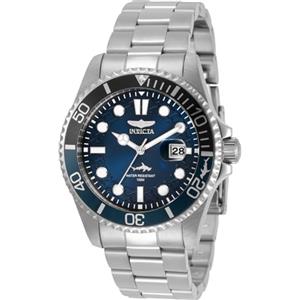 Invicta Pro Diver 30807 Orologio da Uomo - Impermeabile - Analogico - Movimento Quarzo - acciaio inossidabile con quadrante blu - 43mm