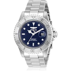 Invicta Pro Diver 34023 Orologio da Uomo - Impermeabile - Analogico - Movimento Quarzo - acciaio inossidabile con quadrante blu - 40mm