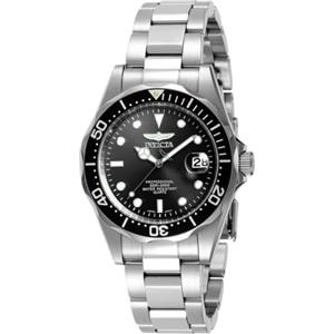 Invicta Pro Diver Orologio da in acciaio inossidabile con movimento Quarzo - 37mm, Argento / Nero