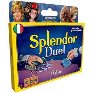 Asmodee - SPLENDOR DUEL: I FALSARI - Espansione Gioco da Tavolo | Gioco da Tavola Strategico e Competitivo dell'Universo Splendor - 2 Giocatori - 10+ Anni - 30 Minuti - Edizione Italiana