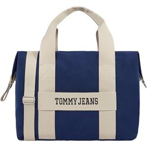 Tommy Jeans Uomo Borsa Duffle Bag Retro Cool Borsone da Viaggio, Blu (Velvet Blue), Taglia Unica
