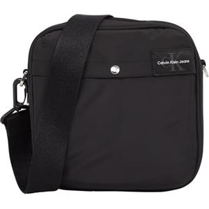 Calvin Klein Uomo Borsone Duffle Bag Packable 2-in-1 Ripiegabile, Nero (Black), Taglia Unica