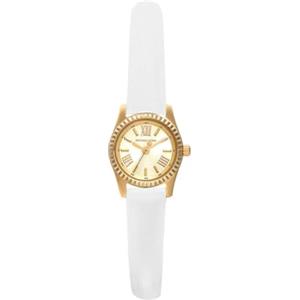 Michael Kors Orologio Lexington da donna, movimento al quarzo a tre lancette da 19 mm con cinturino in acciaio inossidabile o in pelle