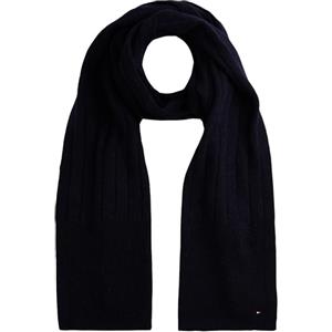 Tommy Hilfiger Th Flag Fluffy Scarf Aw0aw17787 Sciarpa di peso medio Donna (Pacco da 1)
