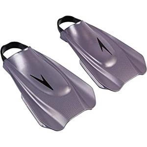 Speedo Unisex Adulto Training Pinne, Grigio, 11-12