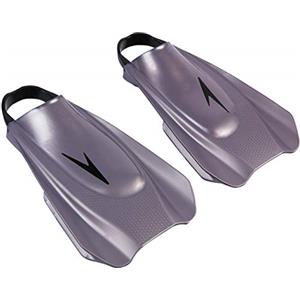 Speedo Unisex Adulto Training Pinne, Grigio, 11-12
