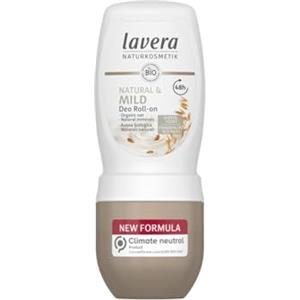 Lavera Deo Roll-On Natural & Mild - 48h di potere deodorante dalla natura - vegano - Cosmesi naturale - senza sali di alluminio - 50 ml