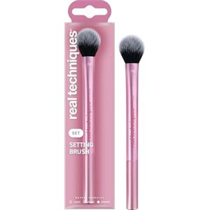 Real Techniques Pennello da trucco, per fissare cipria, in polvere sciolta e in polvere pressata, pennello da trucco per il viso, 402 pennelli 1 pezzo