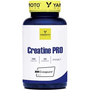 YAMAMOTO Creatine PRO Creapure© Quality integratore alimentare di creatina monoidrato qualità Creapure 150 compresse