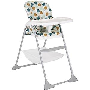 Graco - SnackEase Seggiolone con chiusura rapida, reclinabile, da 6 mesi fino a circa 3 anni (max 15 kg), fantasia Organza