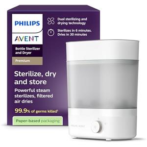 Philips Avent Sterilizzatore e asciugatrice per biberon, rapido e igienico SCF293/00