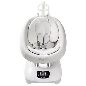 Graco - Eluma™ Sway Sdraietta a dondolo per neonati, dalla nascita fino a 6 mesi circa (max. 9 kg), con Tecnologia di Rilevamento del Pianto, 3 posizioni di reclinazione, colore Rori