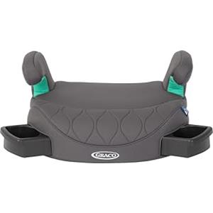 GRACO - Booster Max R129 Rialzo senza schienale ISOFIX, da 137 a 150 cm (da 7 a 12 anni circa), colore Iron