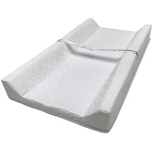 Ingenuity Materassino Fasciatoio Sagomato per Neonati, Impermeabile con Cinghia di Sicurezza e Fibbia a Sgancio Rapido, 81x41cm