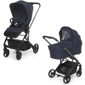Foppapedretti Tictoc Duo passeggino+navicella, Navy