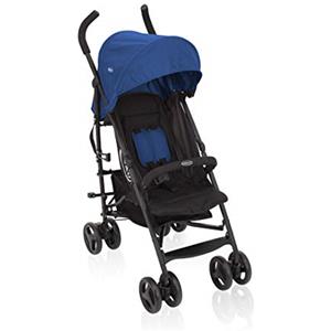 Graco - TraveLite™ Passeggino leggero con facile trasportabilità, dalla nascita a circa 3 anni (0-15 kg), colore Caspian