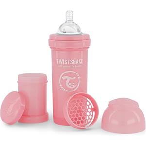 Twistshake Biberon anti-coliche 260 ml 2 + Mesi - Rosa